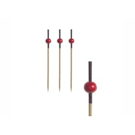 Fingerfood skewers 7 cm Red Pearl 19810