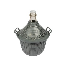 balon do wina 5 l w koszu plastikowym 644005