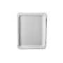 Plates Paper pure square 16 5 cm x 20 cm white
