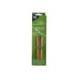 Drinking straws made of bamboo pure 1 cm