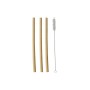 Drinking straws made of bamboo pure 1 cm 23 cm