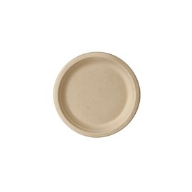 Plates made of sugar cane pure not divided 18 