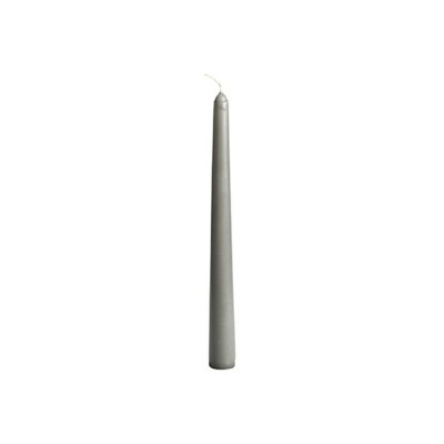 Leuchterkerzen 2 2 cm 25 cm grau 84805