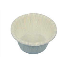 Baking cups Muffins 5 cm 3 5 cm white 18781