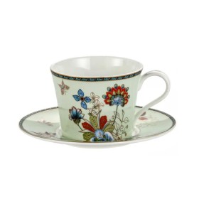 Fili¿anka ze spodkiem 230ml motyw kwiatów Marc