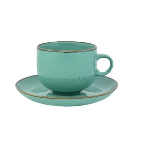 Fili¿anka 260 ml ze spodkiem 15,5 cm RUSTIC GR