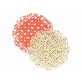 Deco laces round 36 cm colours assorted Christ