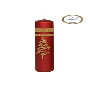 glitter tree czerwona