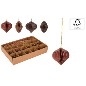 Bombka wi¹teczna choinkowa 6cm z papieru 3 wz