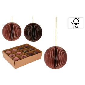 Bombka wi¹teczna choinkowa 8cm z papieru 2 ko