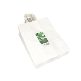 Torebka papierowa 35x26x12cm bia³a Papstar