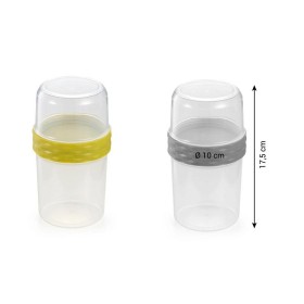 Pojemnik do ¿ywnoci podwójny 500350ml PLASTIK