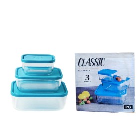 Pojemniki obiadowe CLASSIC komplet 3 szt