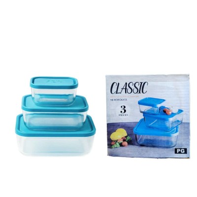Pojemniki obiadowe CLASSIC komplet 3 szt