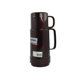 Termos plastikowy 250ml kolor czarna winia RO