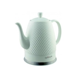 CZAJNIK 1,5L CERAMICZNY BIA£Y