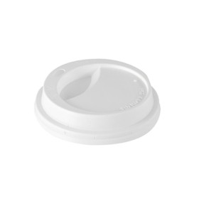 Dome Lids PS To Go round 9 cm 1 8 cm white 147