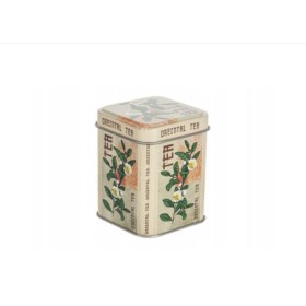 Puszka herbaciana 59x59x88mm metalowa 50g