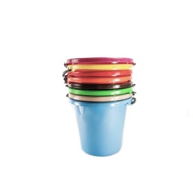 WIADRO Z POKRYW¥ POJEMNOÆ 10L KOLOR MIX