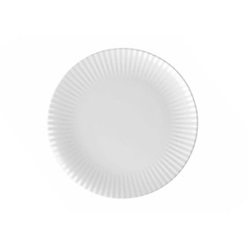Talerz deserowy 24 DAISY Bia³y Lubiana