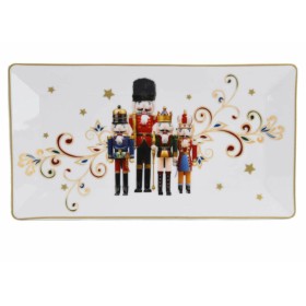 polmisek porcelanowy dziadki do orzechow 25 5 x 14 cm