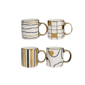 Kubek z uchem 350ml z³ote paski P P F006 P³achetka