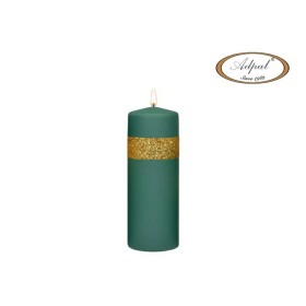 wieca zeielona sparkle 200 na 70