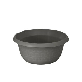 MISKA OKR¥G£A POJEMNOÆ 5L PLASTIK KOLOR SZARY