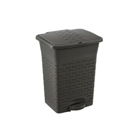 KOSZ NA MIECI Z PEDA£EM 10L 1410 SZARY