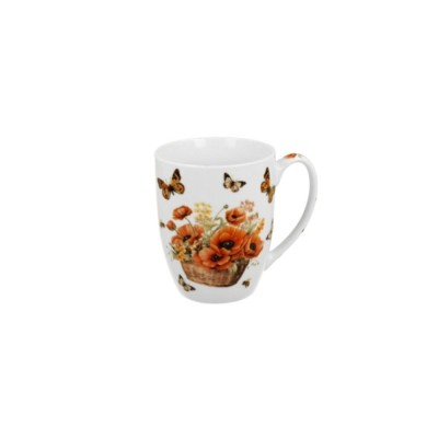 Kubek 350 ml w koszyku Maki Kosz Kwiatów Crocus