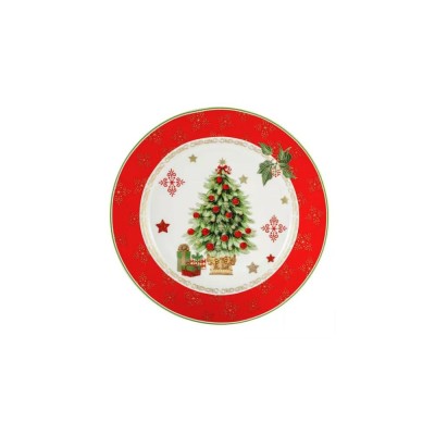 Komplet 4 talerzy wi¹tecznych 555 7001 Marco Polo
