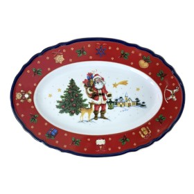 Pó³misek owalny 32 cm CICHA NOC 0986 Bogucice