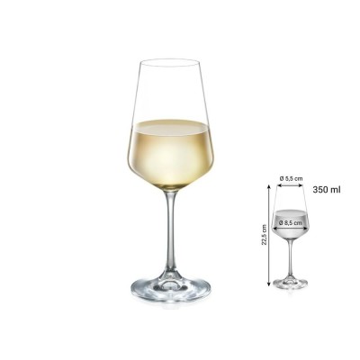 Kieliszki do bia³ego wina GIORGIO 350 ml, 6 szt