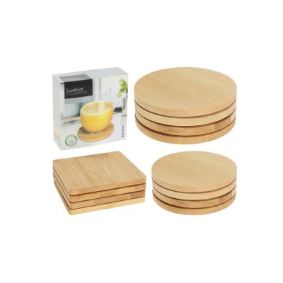 Podstawki bambusowe 4SZT