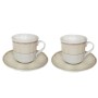 Komplet 2 fili¿anek 260 ml ze spodkami 15,5 cm GINO ATTYKA 1284 Bogucice