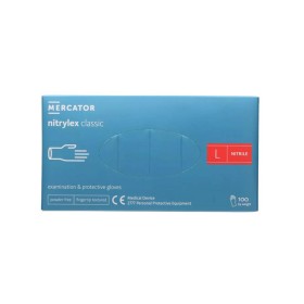 Rêkawice nitrylowe L 100szt CLASSIC BLUE RD30019004 Mercator