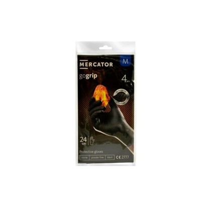 Rêkawice nitrylowe  M 4SZT GOGRIP BLACK RP30039003 Mercator